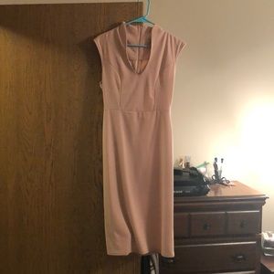 Pink almost famous bodycon dress